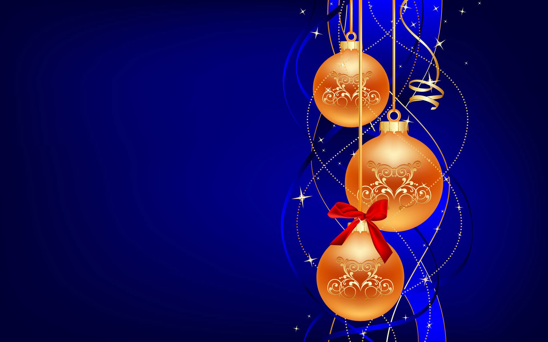 новый год рождество обои шар шарик игрушки украшения серпантин бантик бант