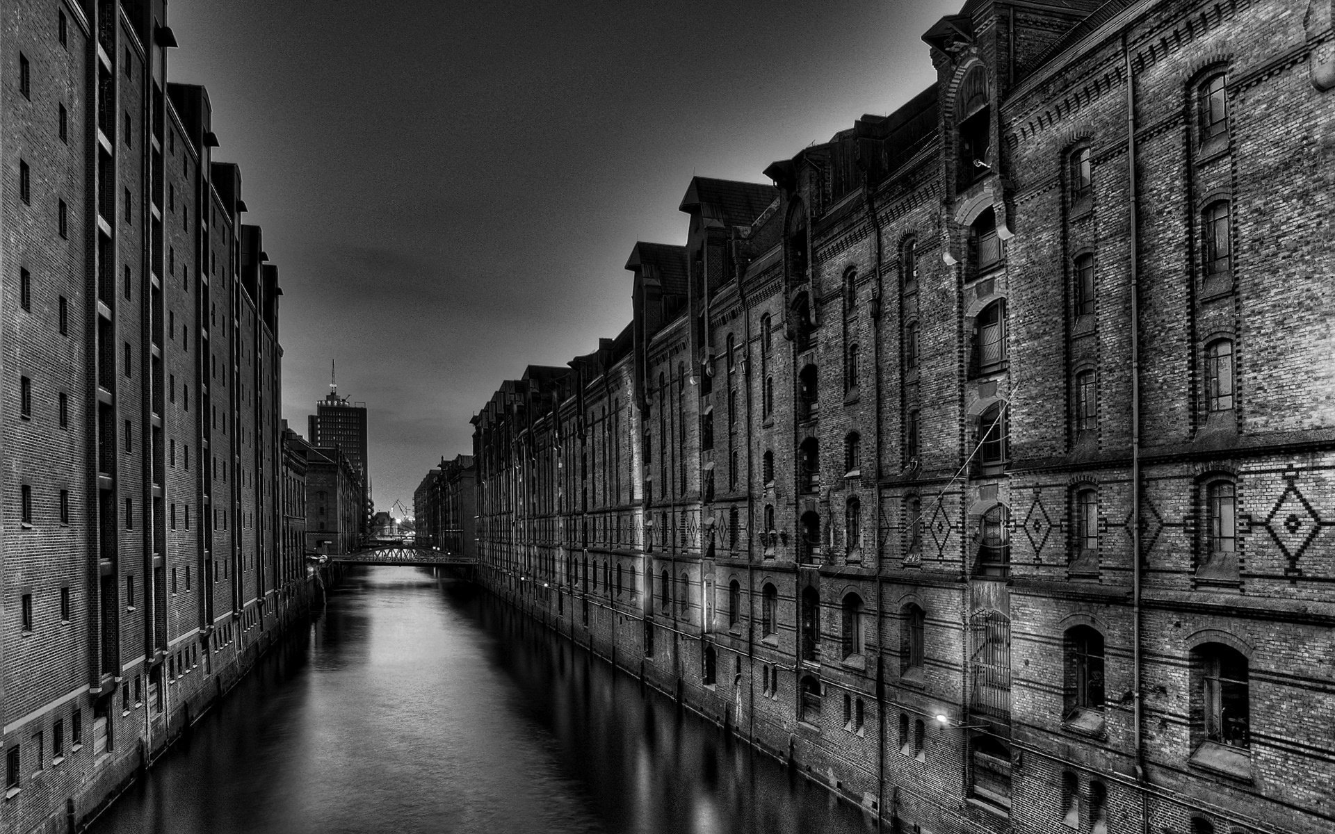 dampness venice graphics city on the water river street clouds background new york city night