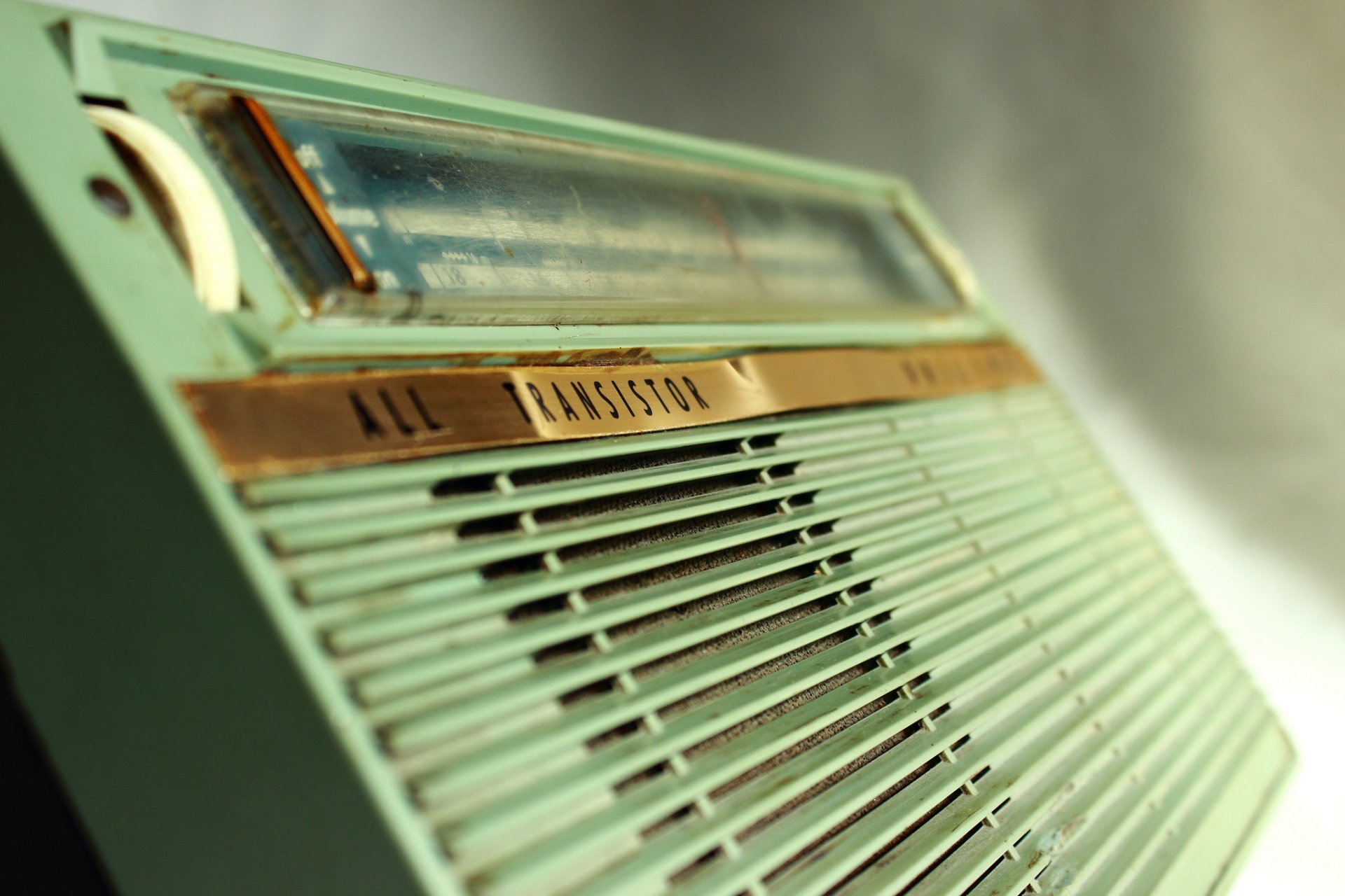 radio récepteur fond