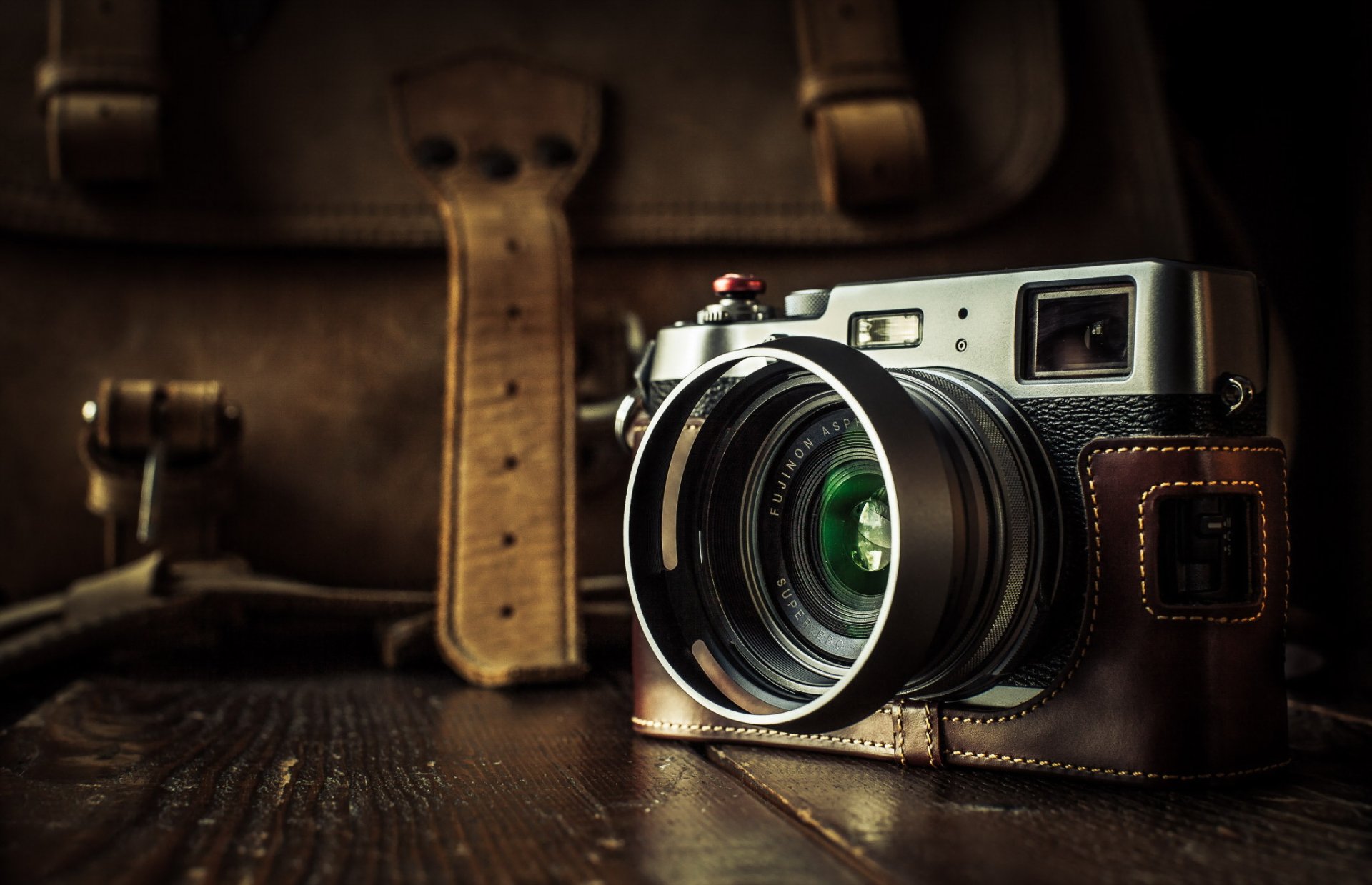 the camera background close up