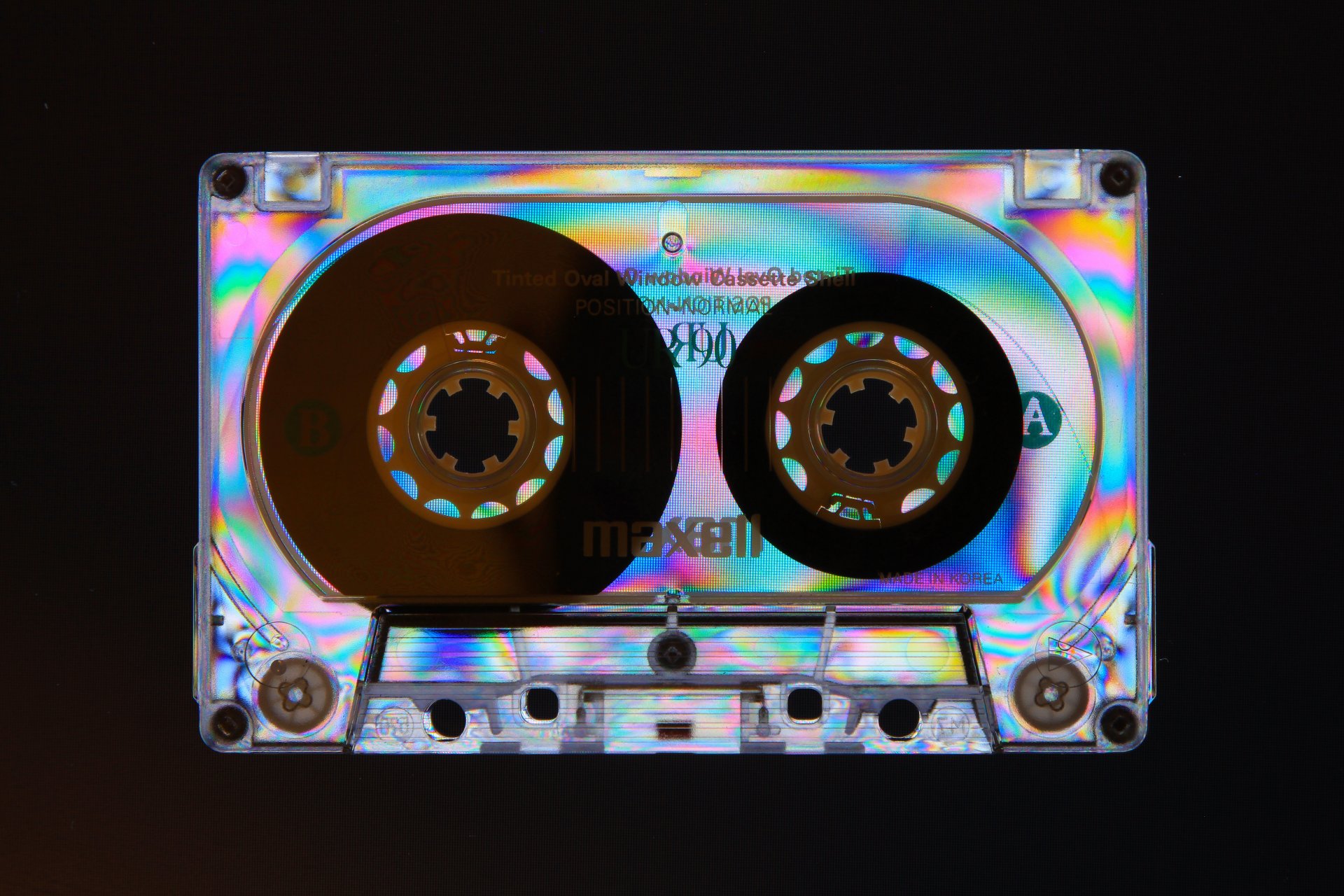 tape music close up