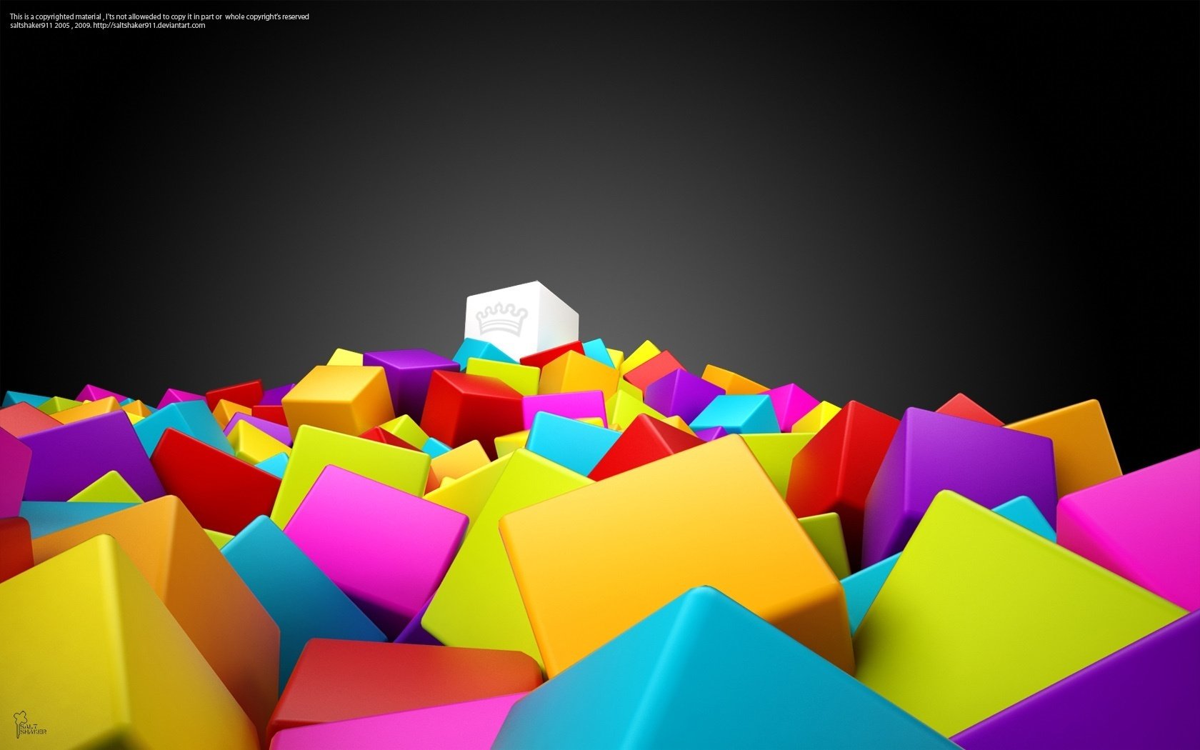colorful cubes cube crown the field of play texture