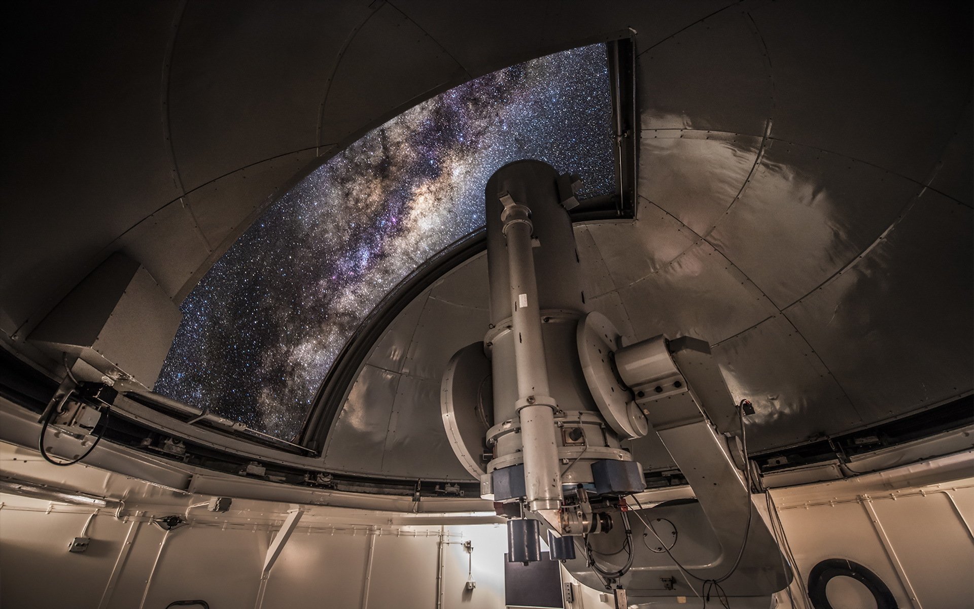 observatorio telescopio cielo