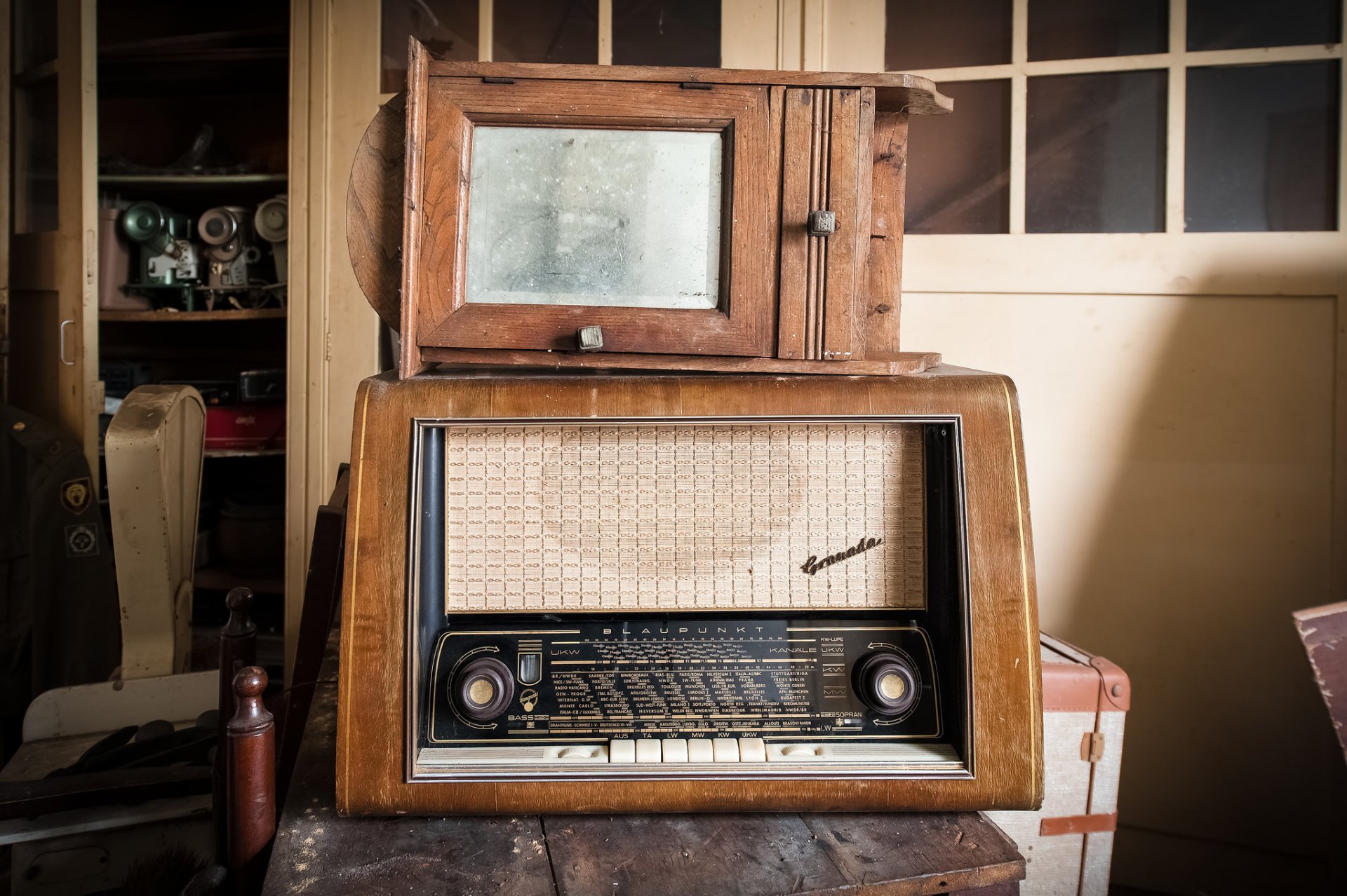 radio ricevitore sfondo