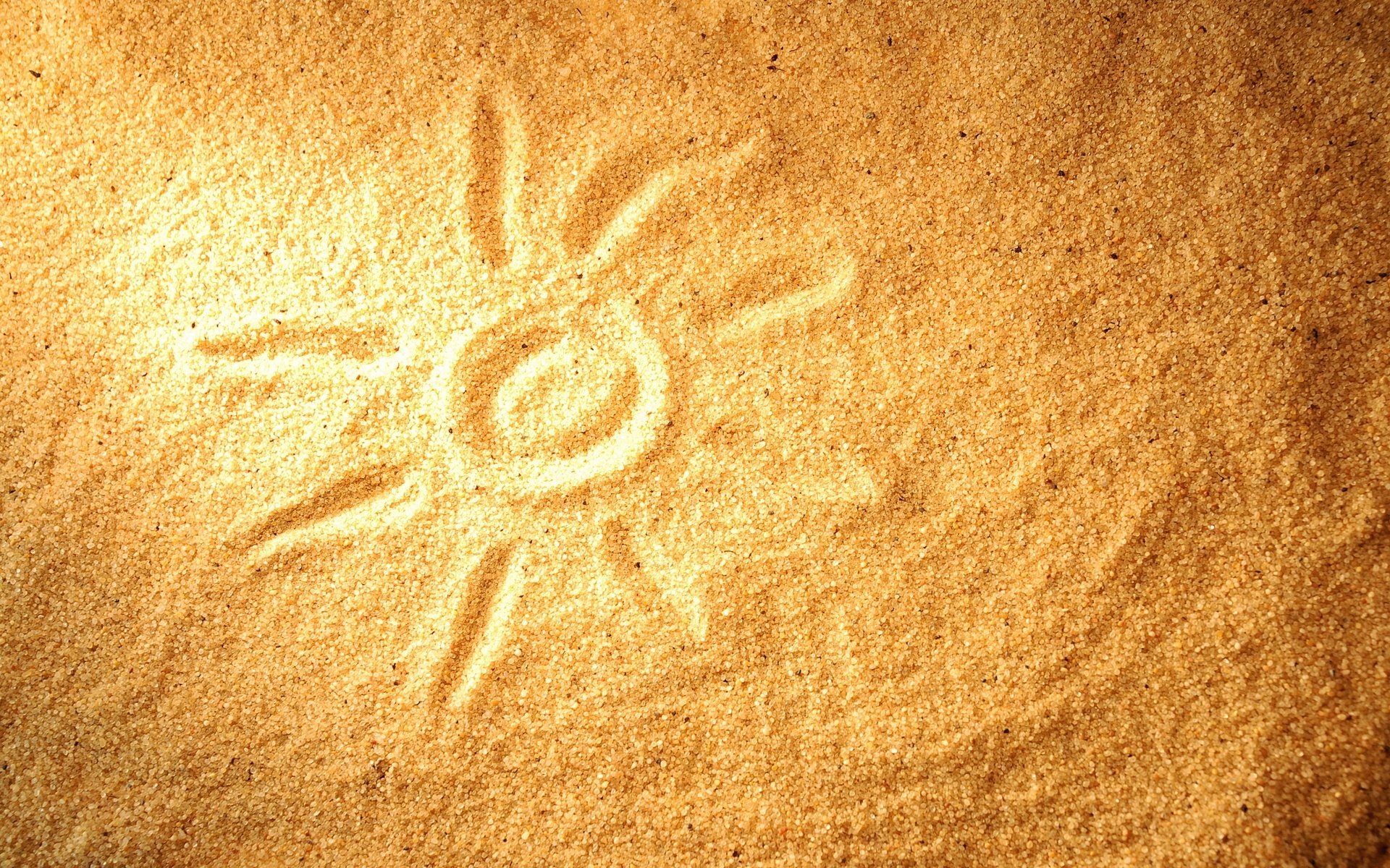 muster auf sand sonne hitze sand
