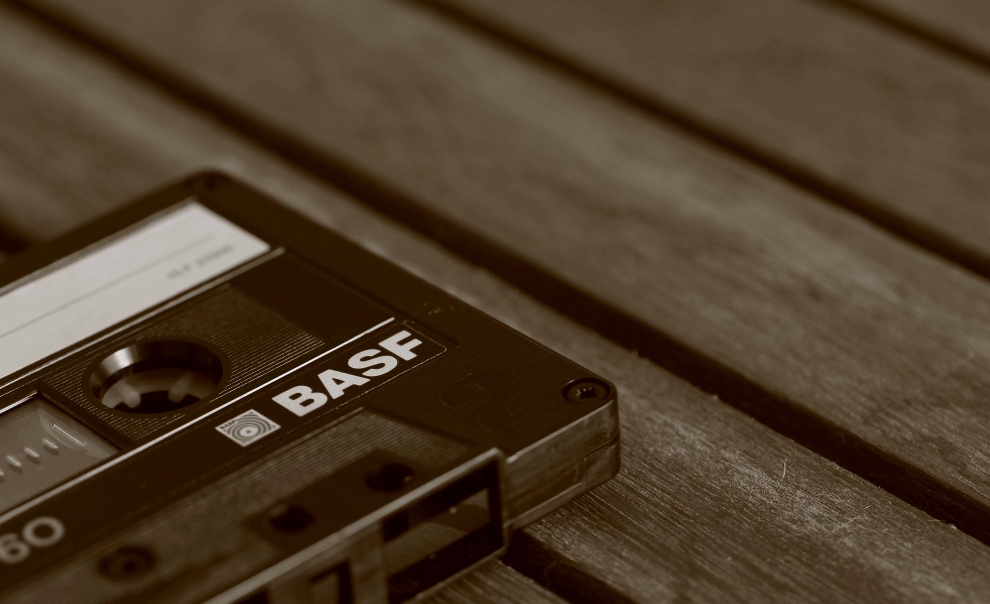 tape music close up background