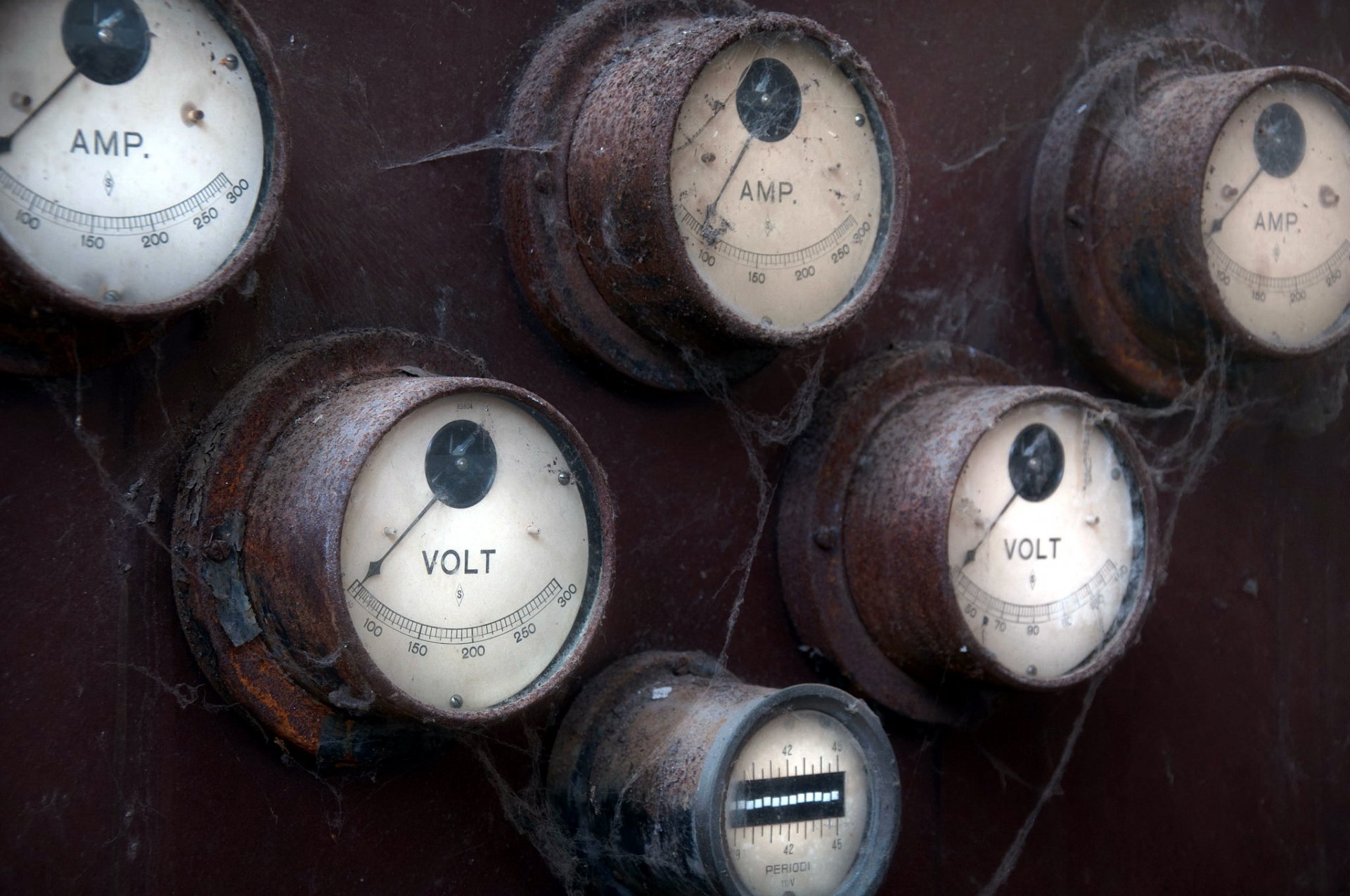 appliances close up background
