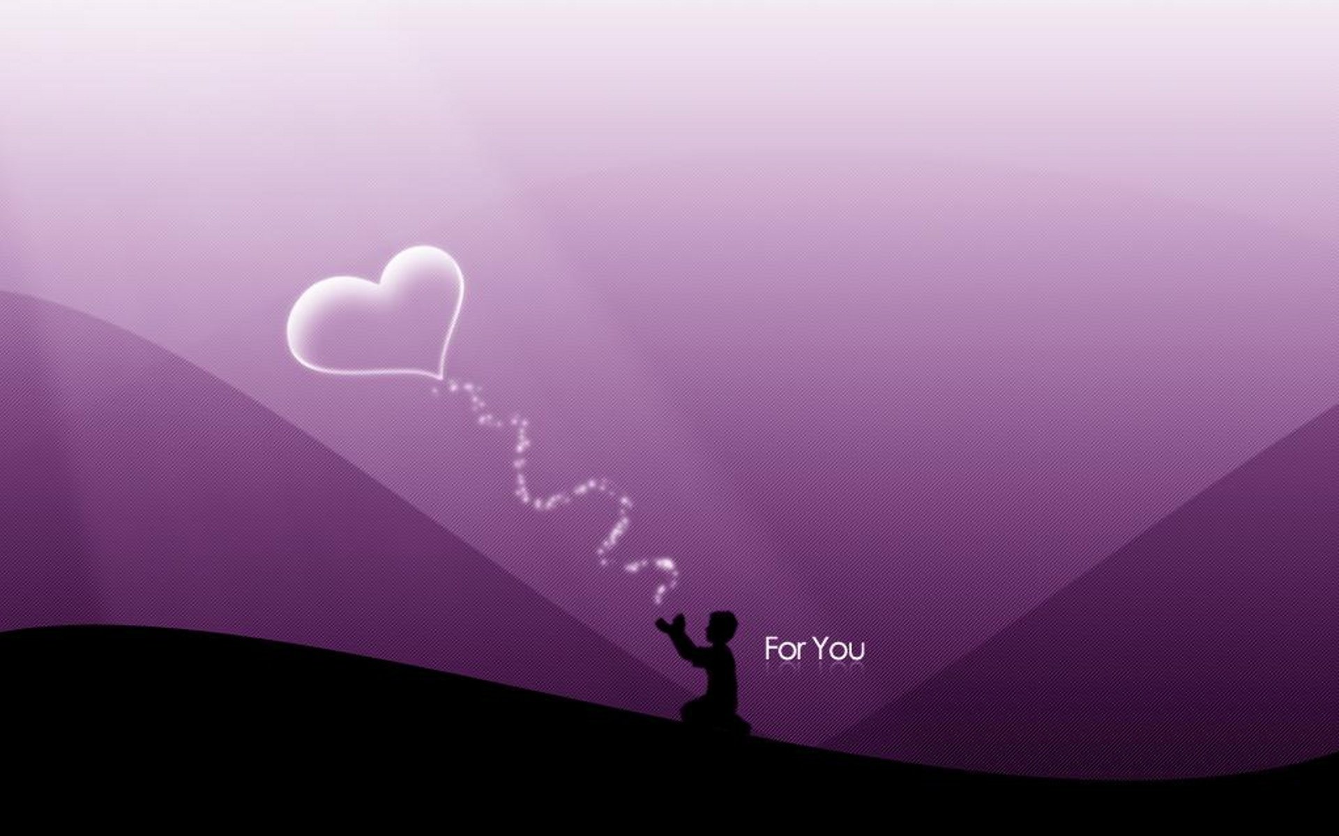 palla cuore per te ragazzo fumo sentimenti amore cuore linee sfondo rosa orizzonte terra silhouette disegni anime