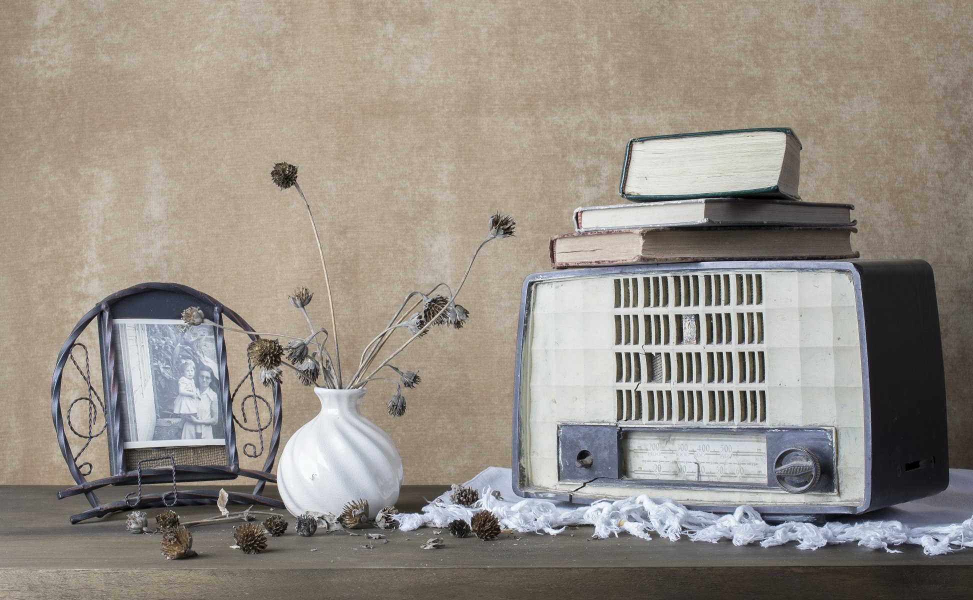 radio récepteur livres