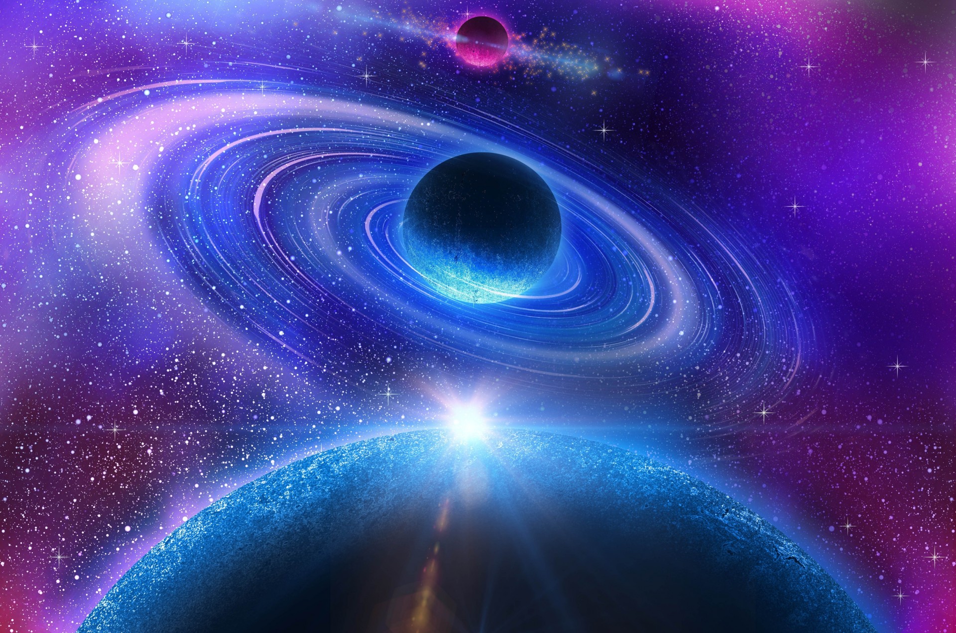 planet space