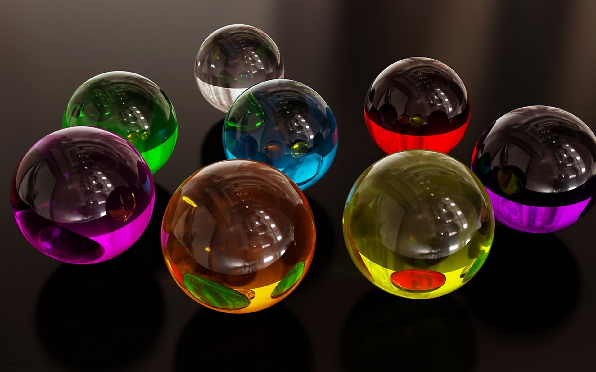 digital art balls 3d