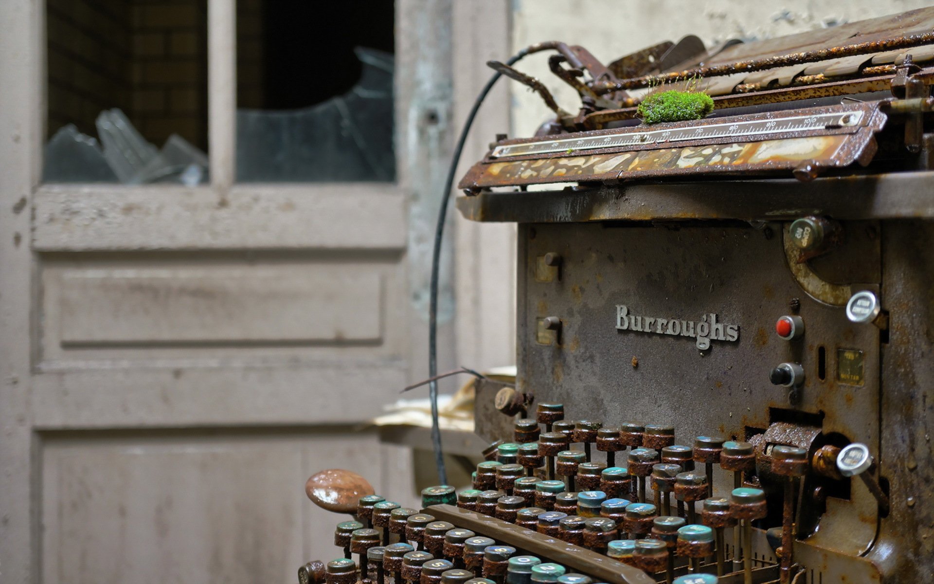 máquina abandonado perdido