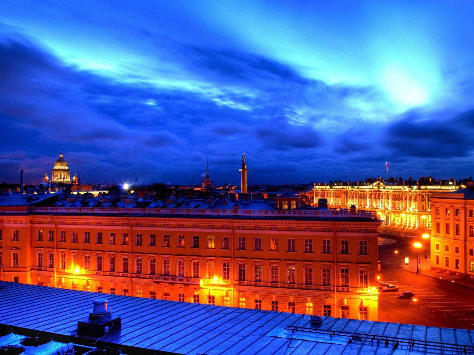 city center night lighting architecture city night the night sky the lights of the city