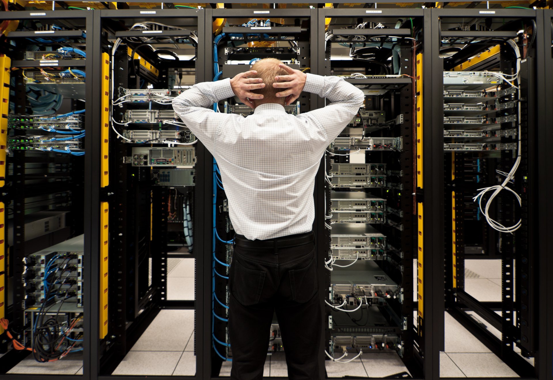 connexion serveur machines équipement hommes