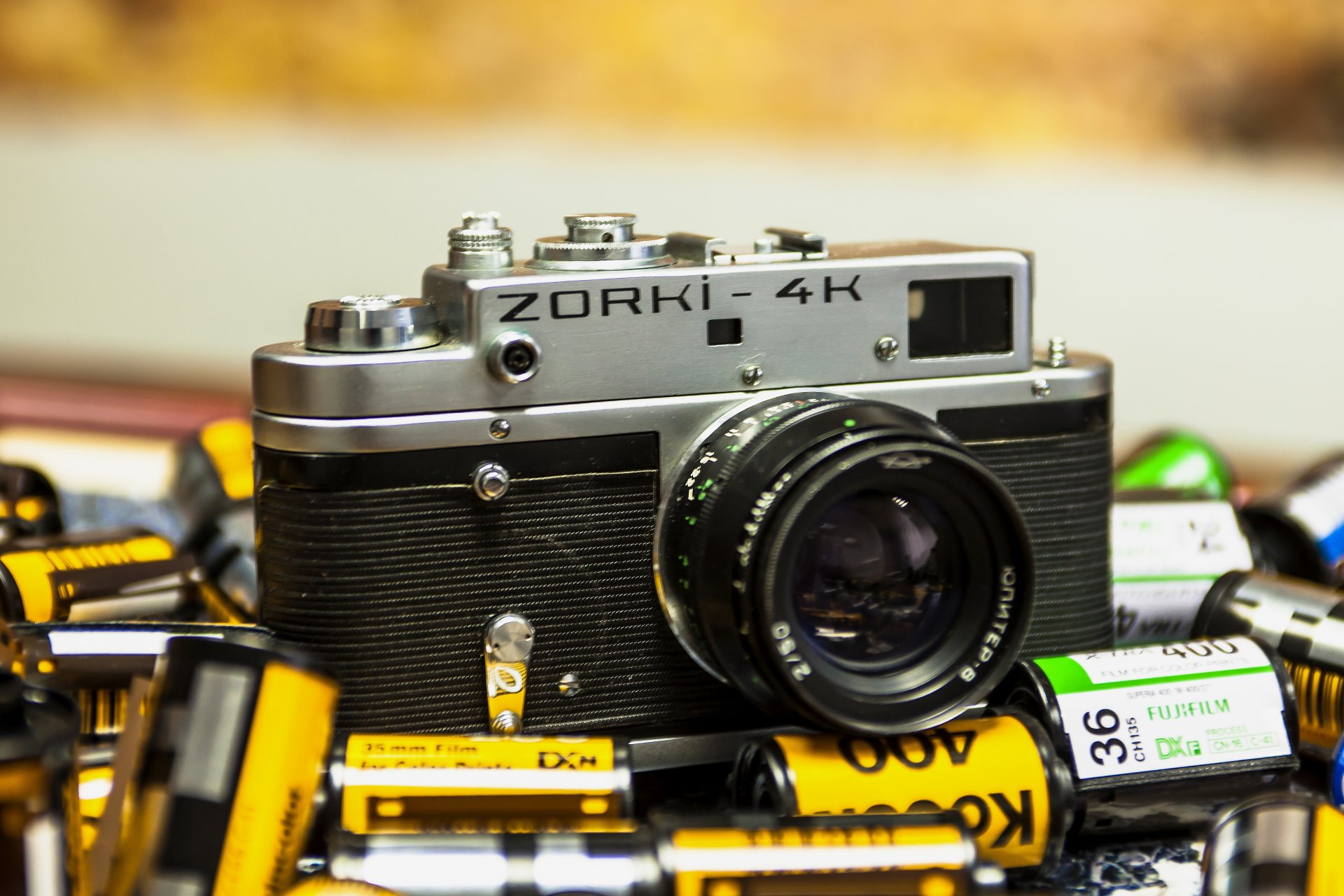 zorki-4k cámara cámara lente