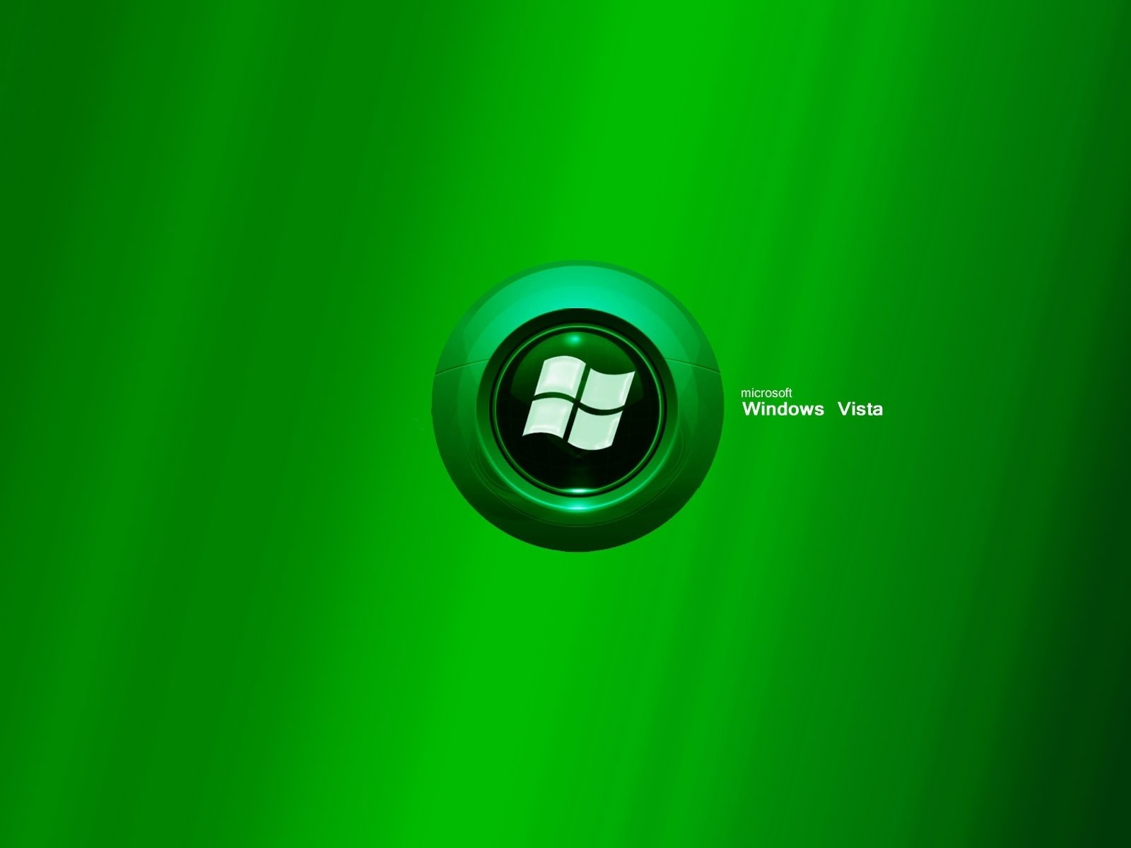 gradient green sign windows vista emblems logos green