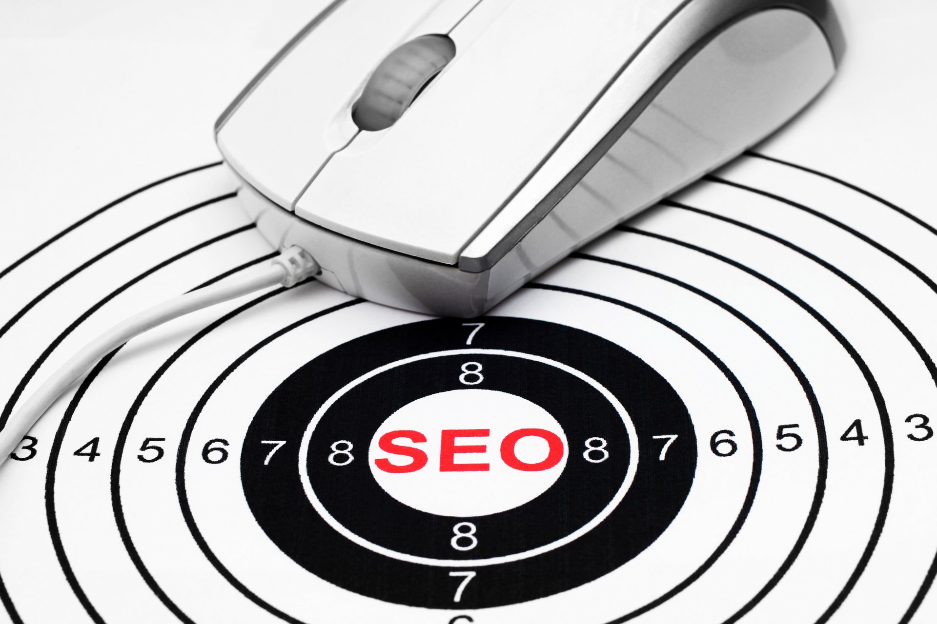 hi-tech technology computer mouse mice shooting gallery target inscription seo optimization search engines search engine bokeh macro wallpaper