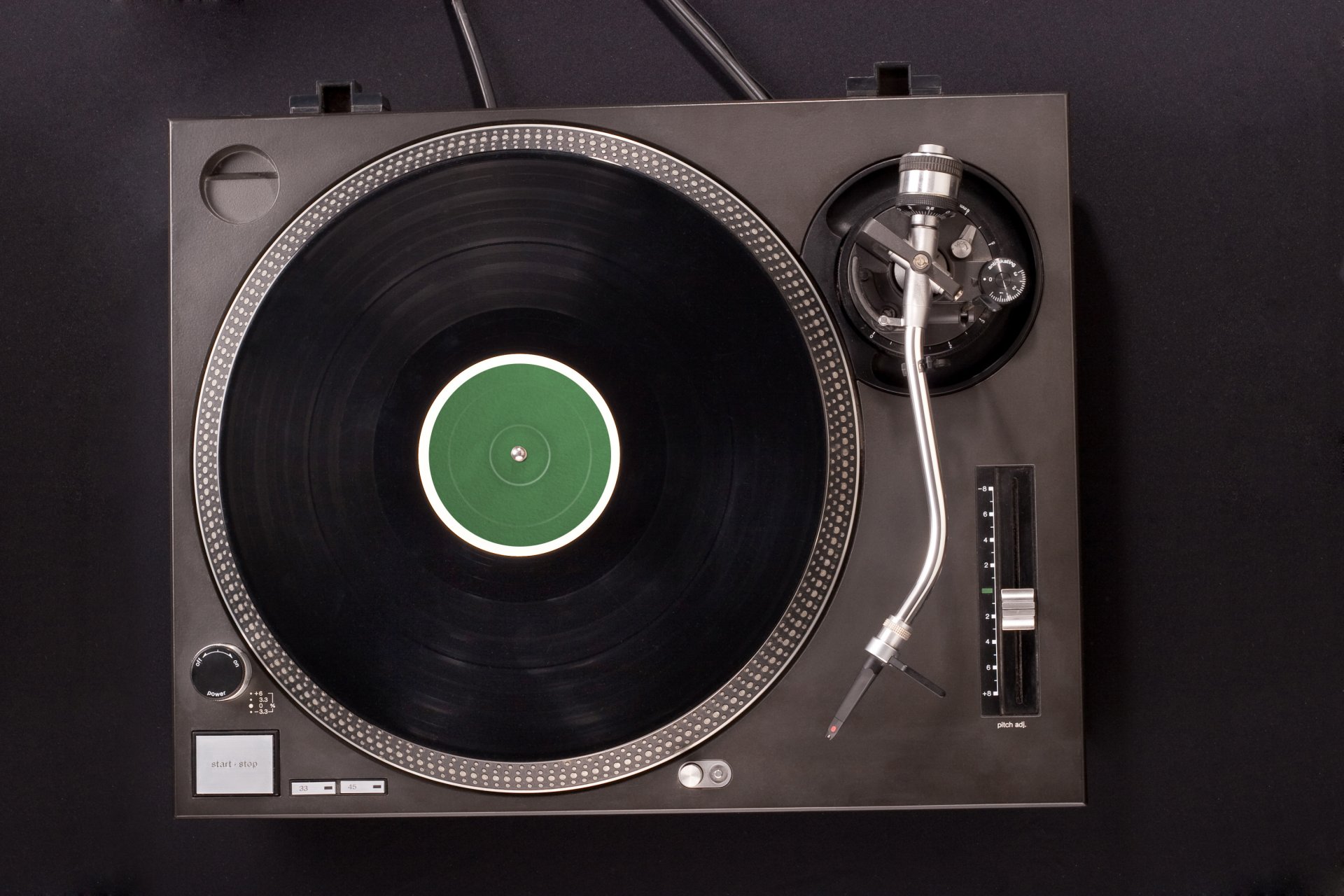 turntable vinyl records modern