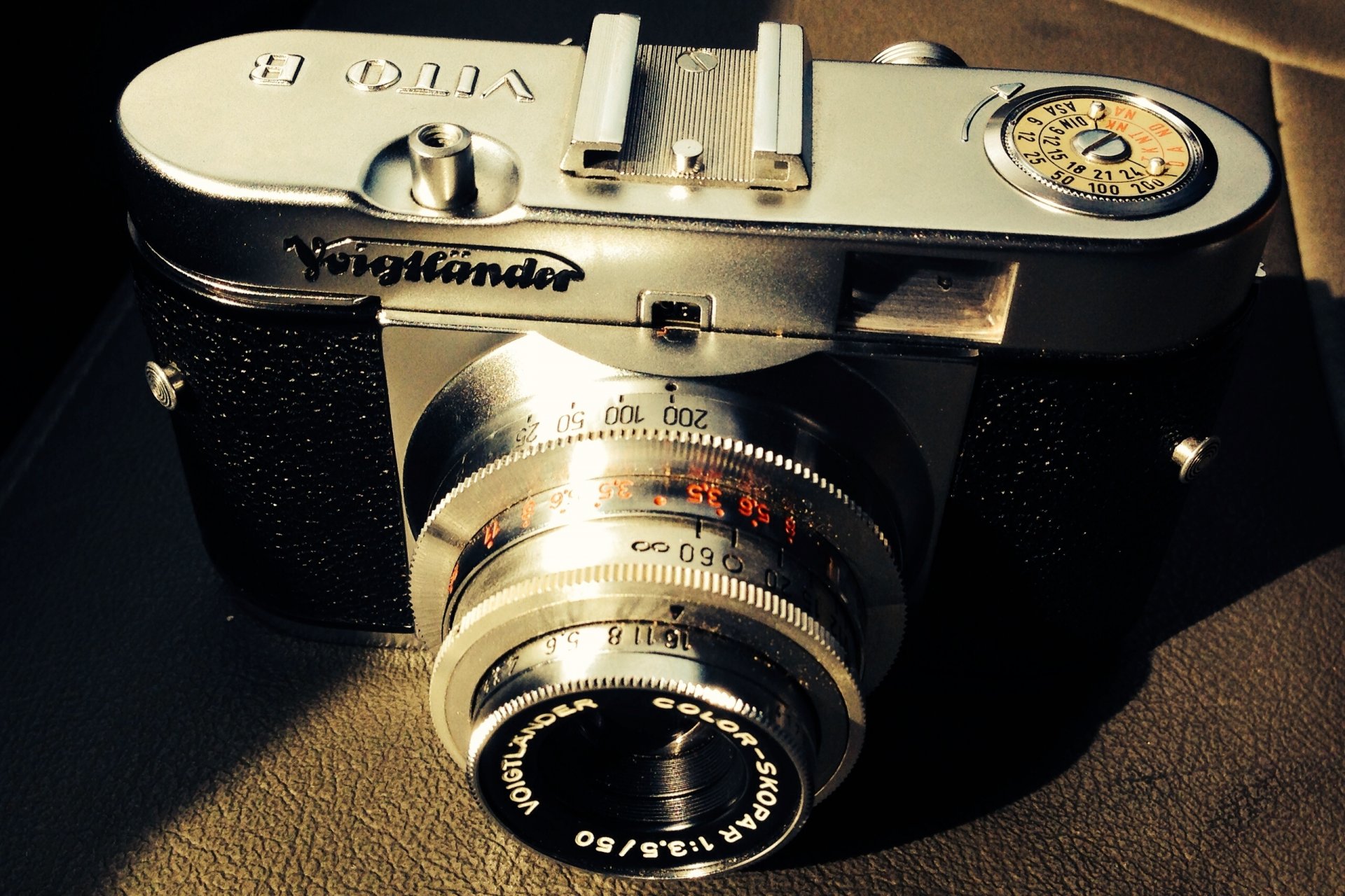 камера voigtlander вито b макро фон