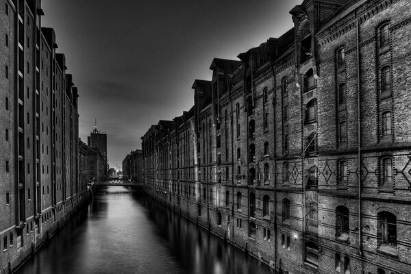 Venedig. Eine Stadt auf dem Wasser in Grautönen