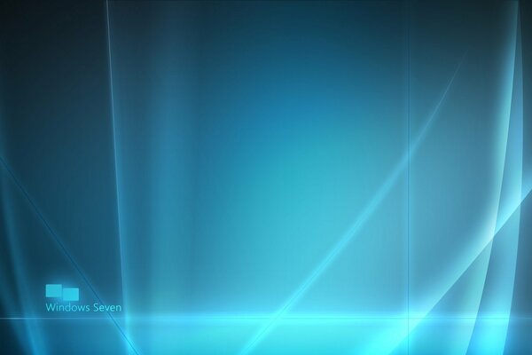Logo microsoft windows su sfondo blu turchese con linee chiare