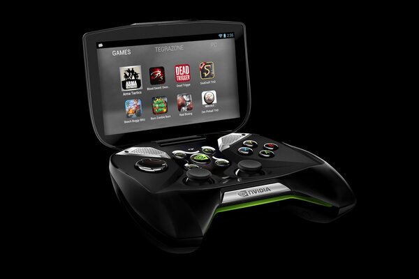 Console de contrôle de jeu vidéo avec écran LCD