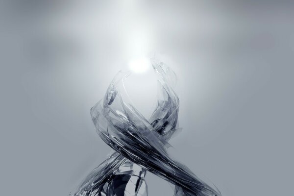 Grigio. Barlume di luce
