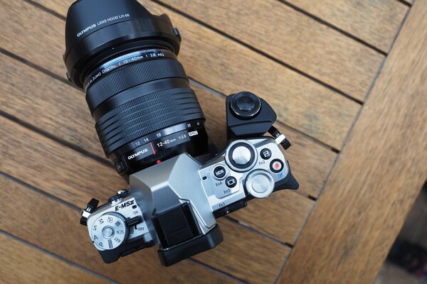 Tavolo in rovere per fotocamera DSLR professionale