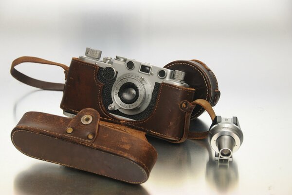Камера leica iif в оригинальном футляре