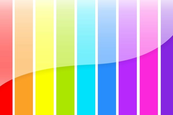 Stripes design screensaver on the table