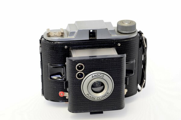 Macro camera ansco flash clipper