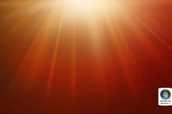 Sunshine con il logo di windows 7
