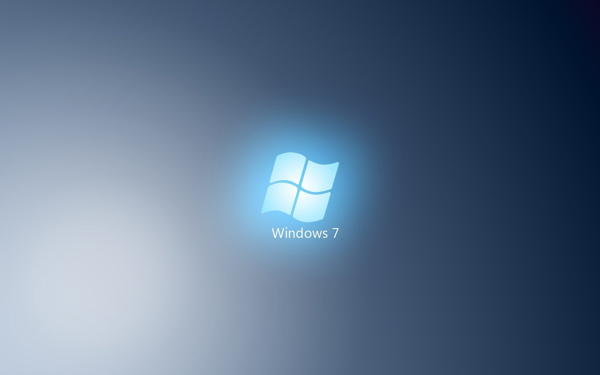 the light from distant blue glow windows 7 emblems logos light square