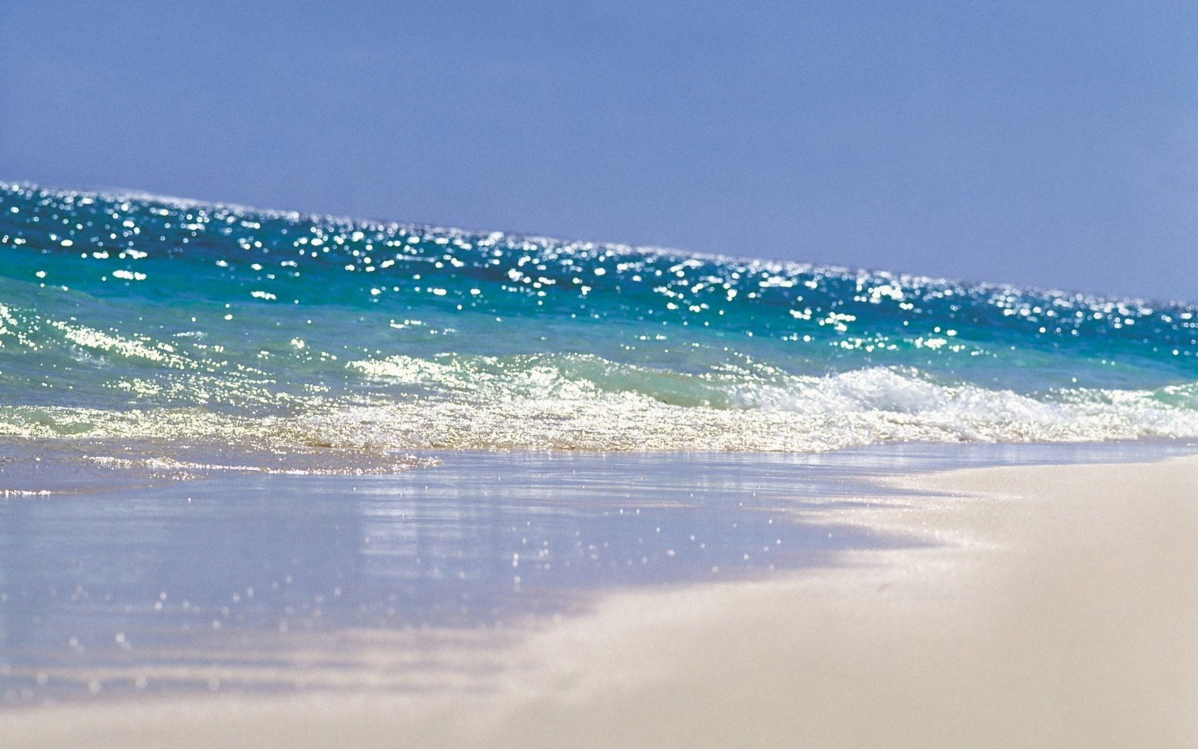 sonnenschein welle heller sand wasser meer horizont wellen brandung küste küste natur himmel