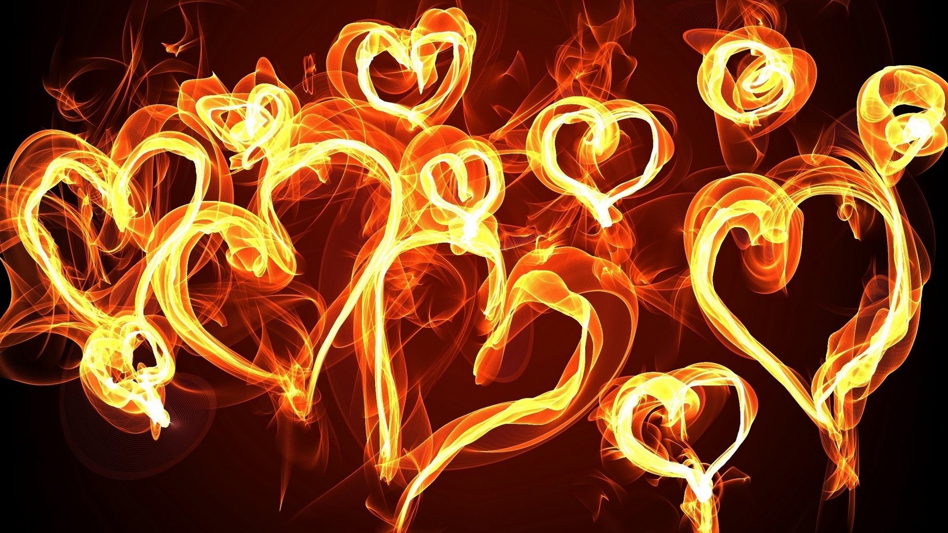 cuori di fuoco passione simbolo amore romanticismo fuoco sentimenti riconoscimento