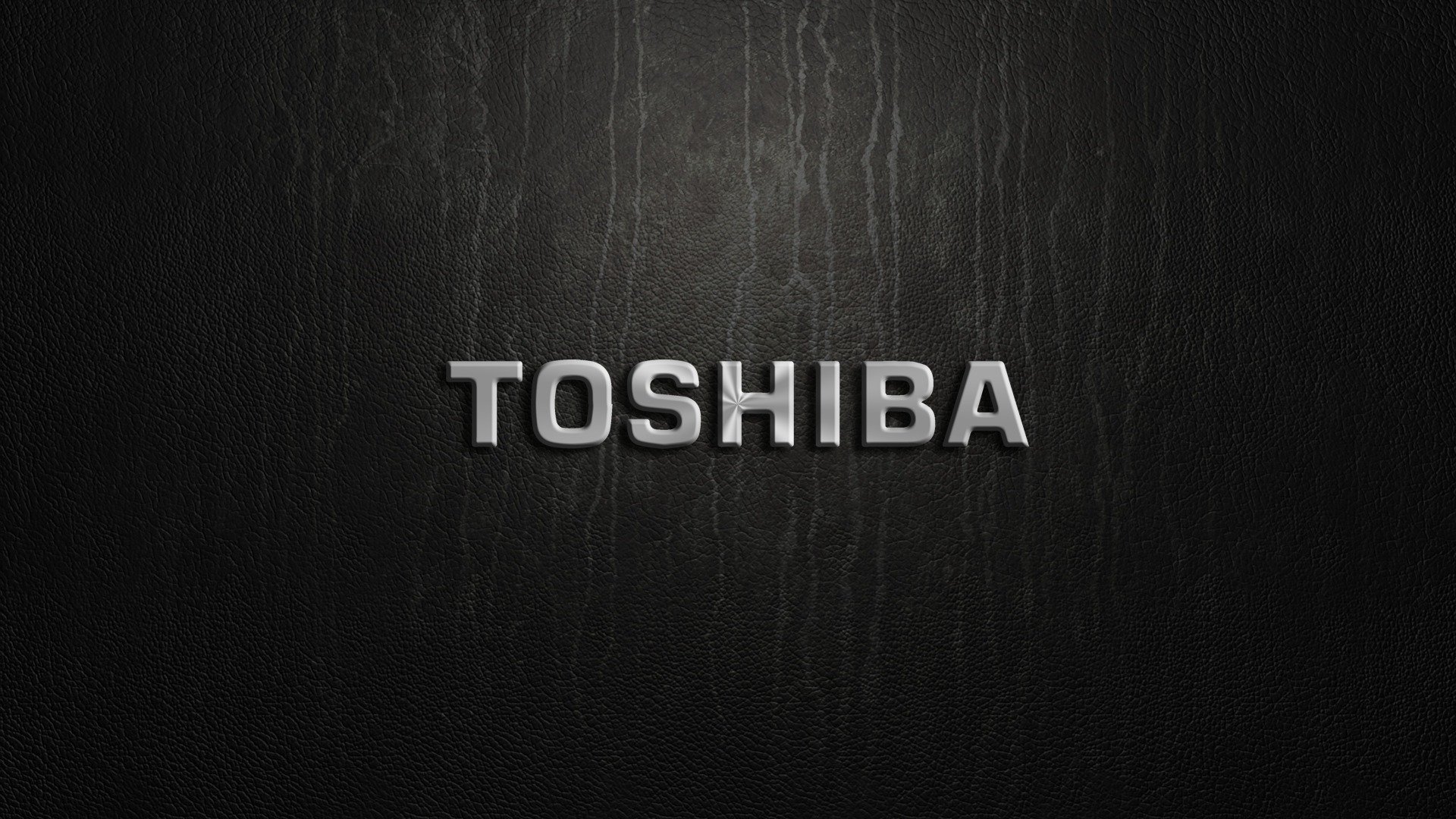 toshiba logo argento