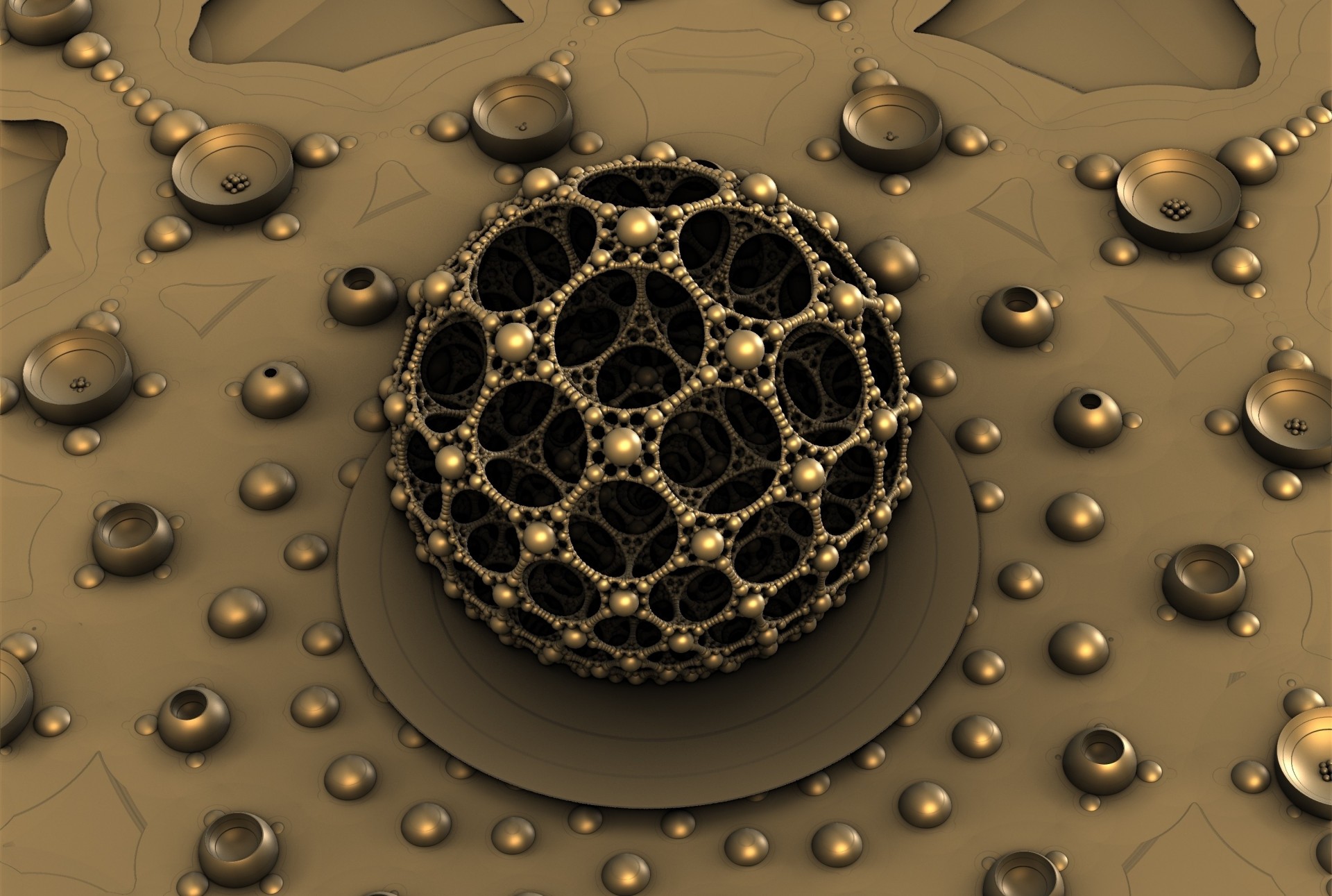 balls fractal form