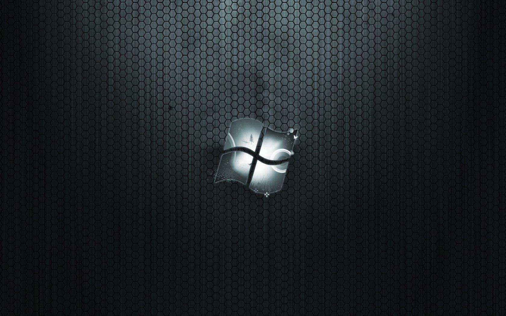 gray mesh logo glow emblems square patterns mesh black background lights windows texture macro the dark background shine grey