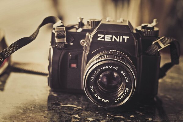 Zenith vecchia macchina fotografica retrò cosa