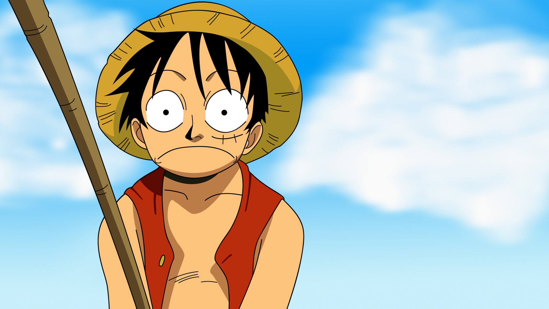 luffy un pezzo ritratto-a occhi-a disegni