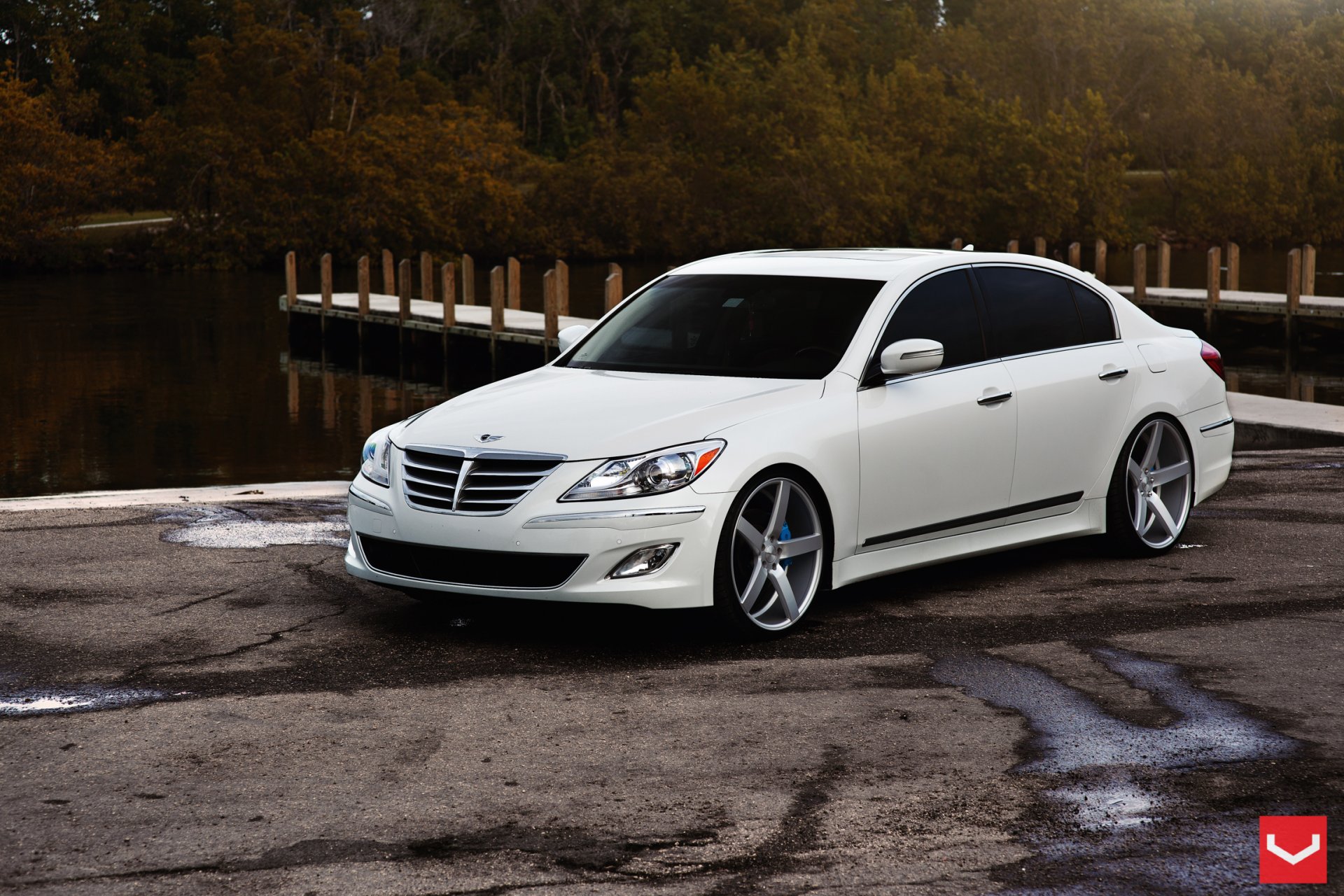 hyundai genesis vossen räder