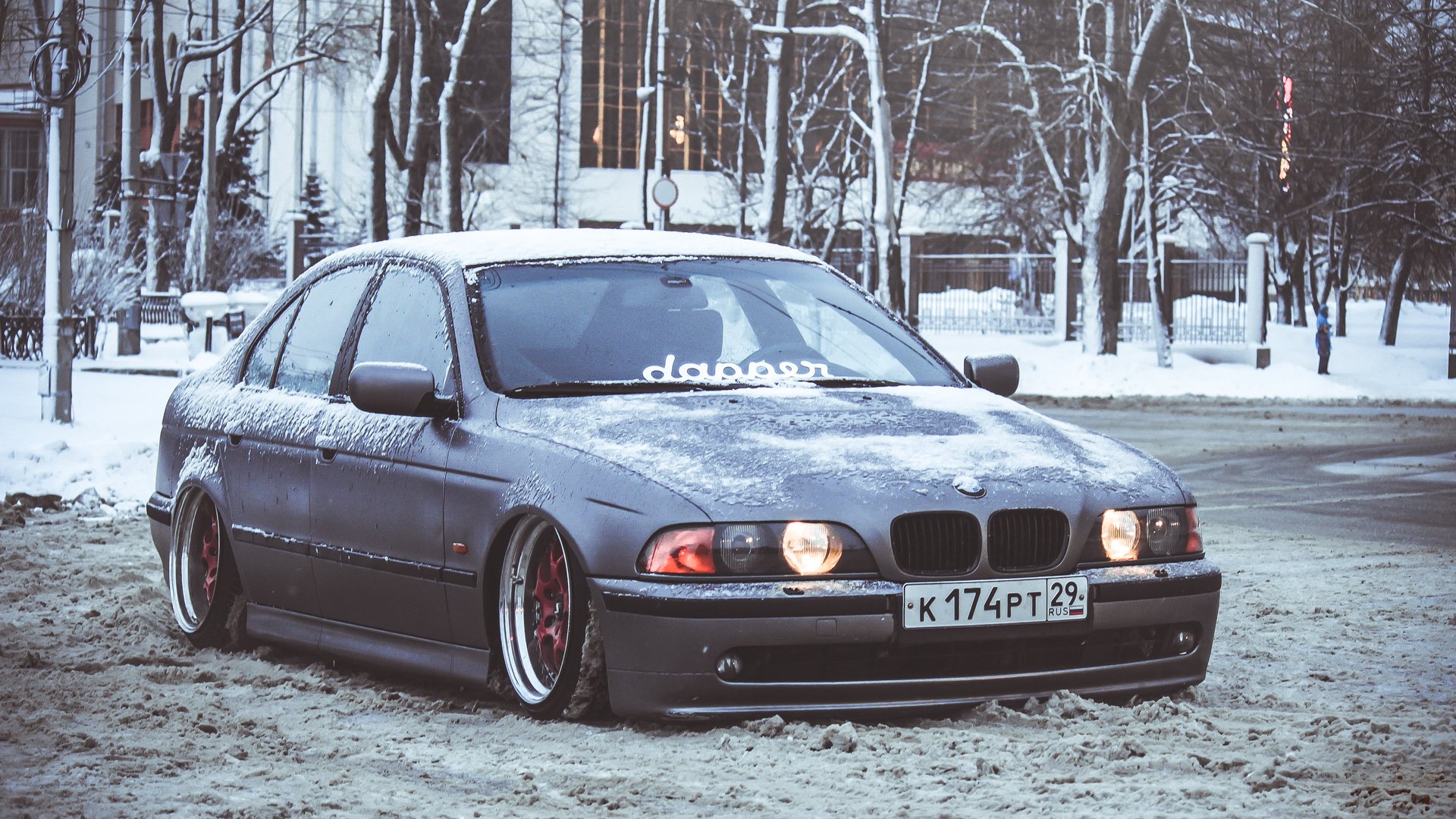 bmw e39 bmw fari anteriore neve inverno posizione