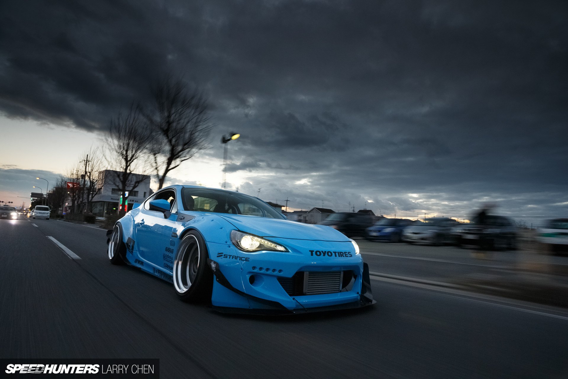 toyota gt86 scion fr-s subaru brz tuning prędkość droga niska pozycja jdm