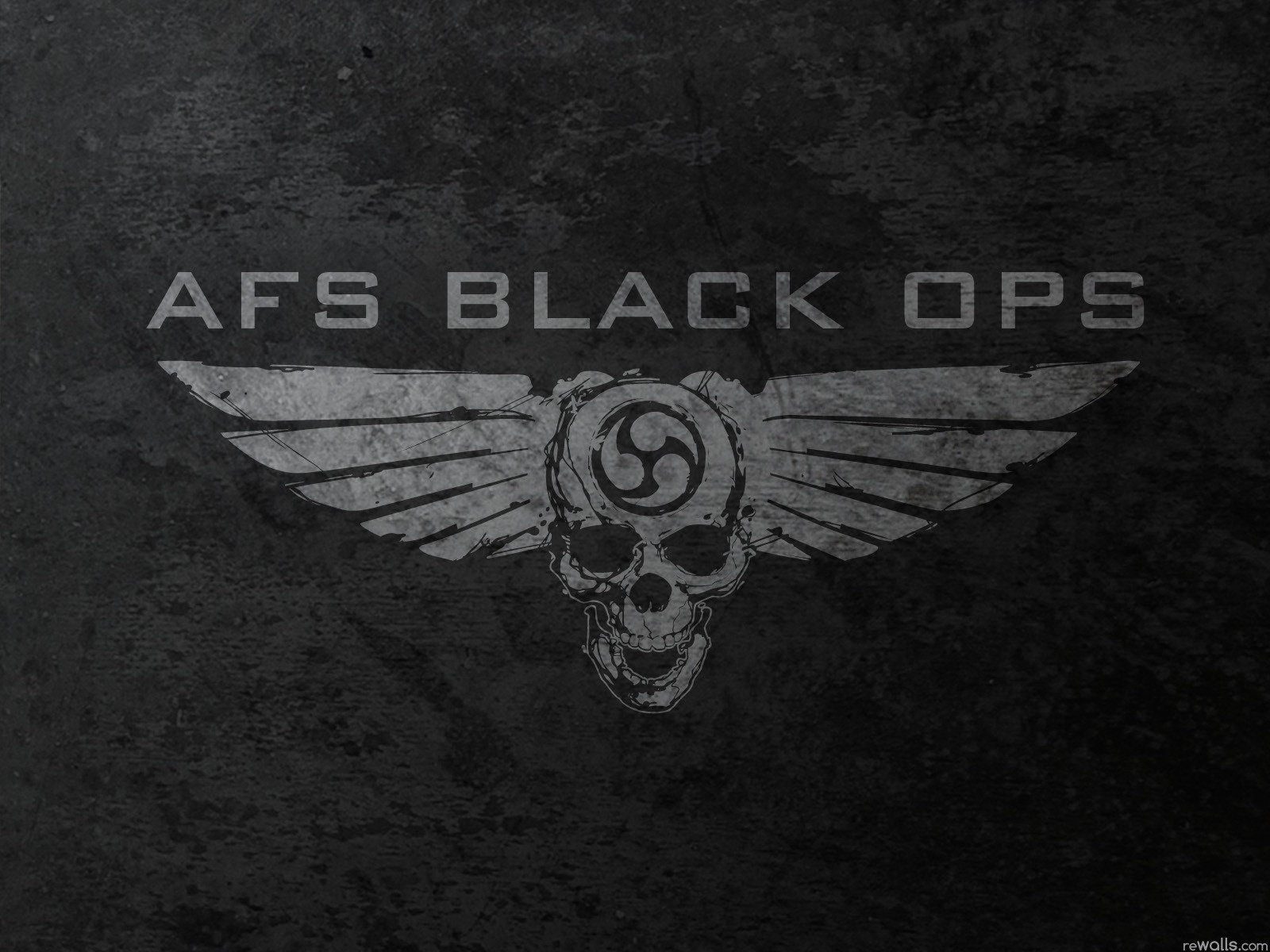 crâne ailes black ops skull emblèmes logos