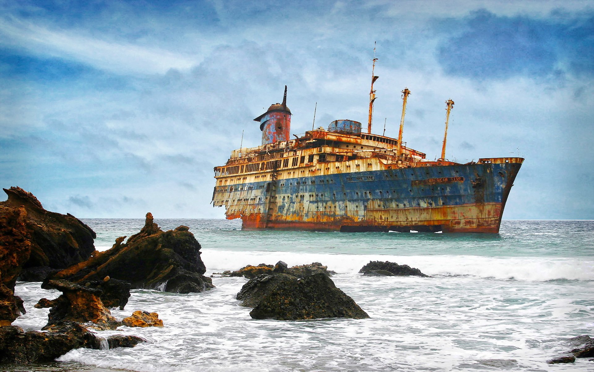 amerikanischer stern fuerteventura landschaft