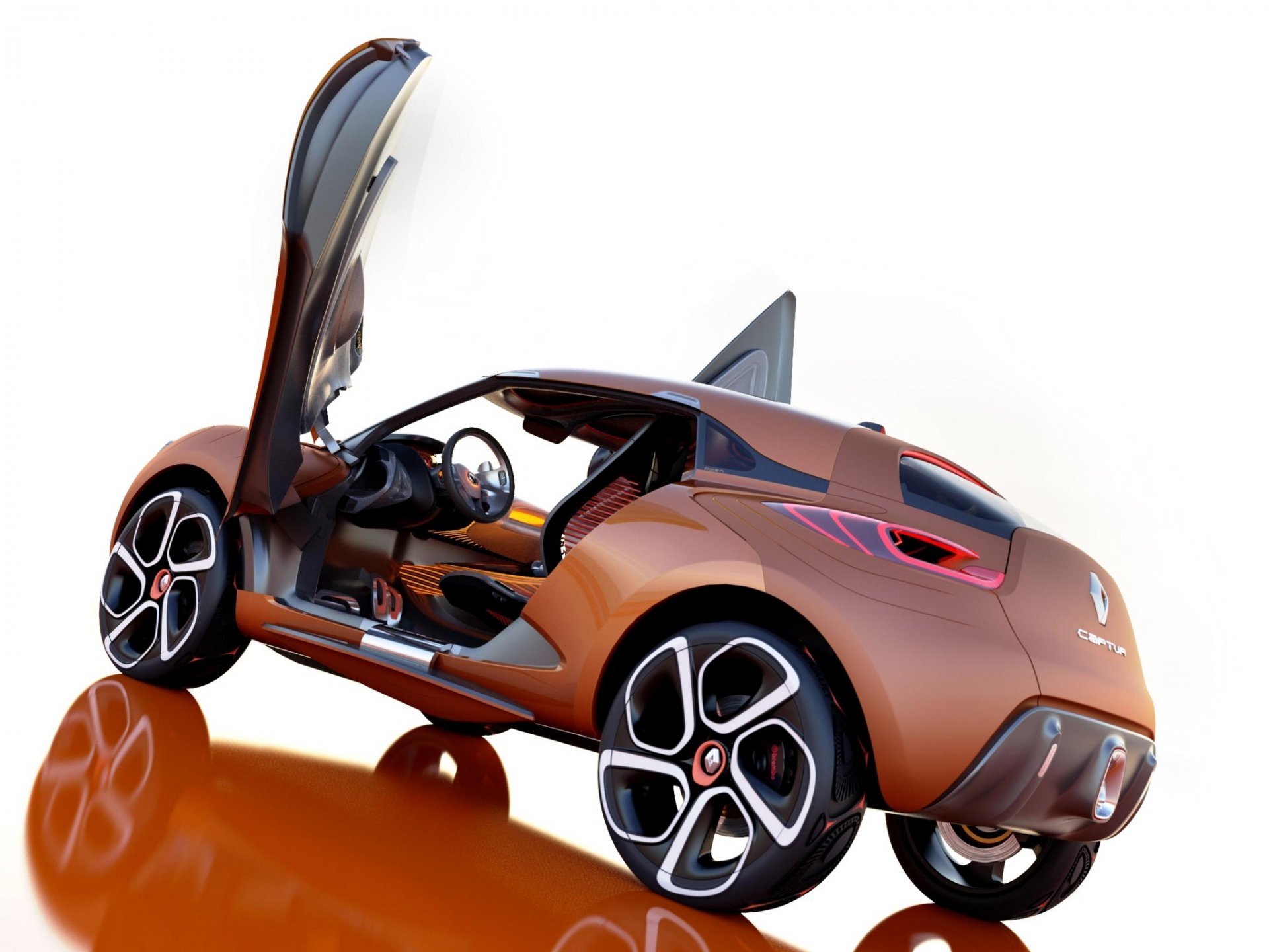 renault captur concept car concept doors up