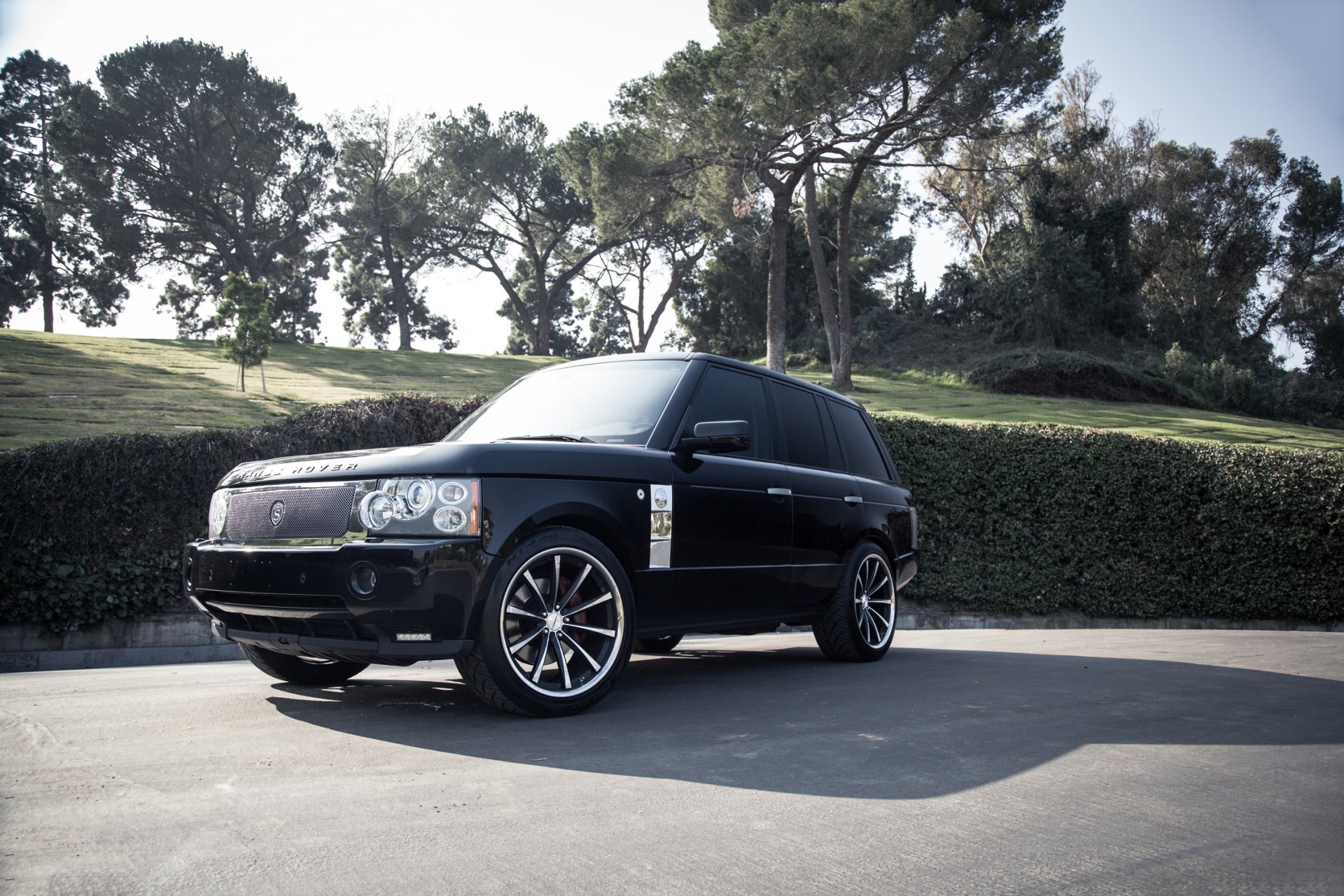 range rover sobrecargado vossen tuning