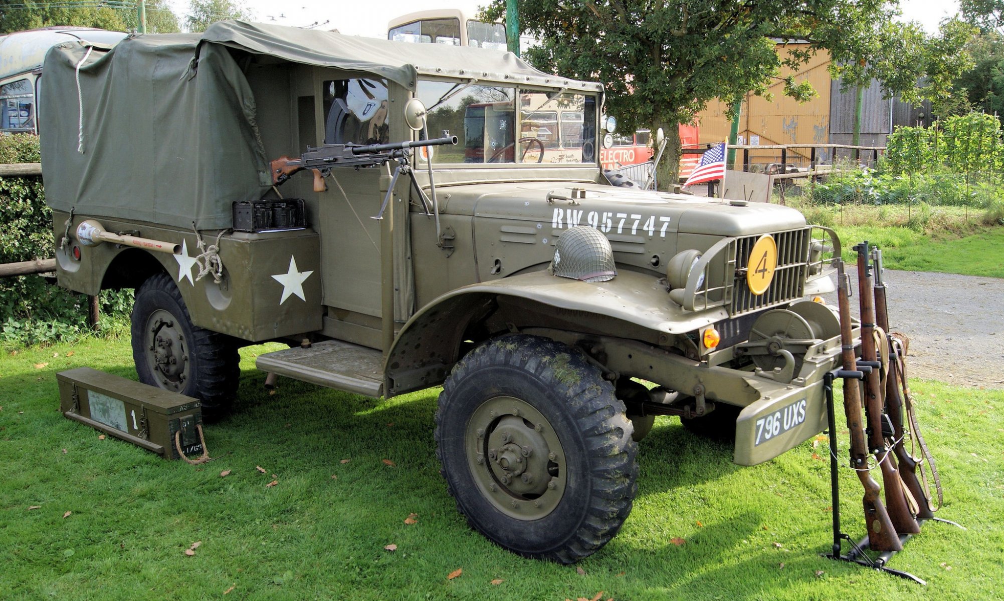 dodge wc51 1943 армейский автомобиль повышенной проходимости времён второй мировой войны