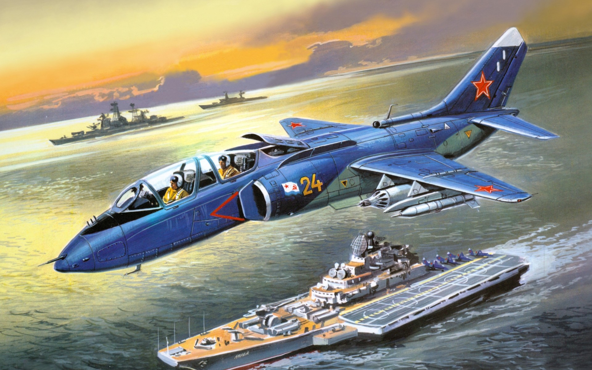 attack deck navy yak-38 soviet