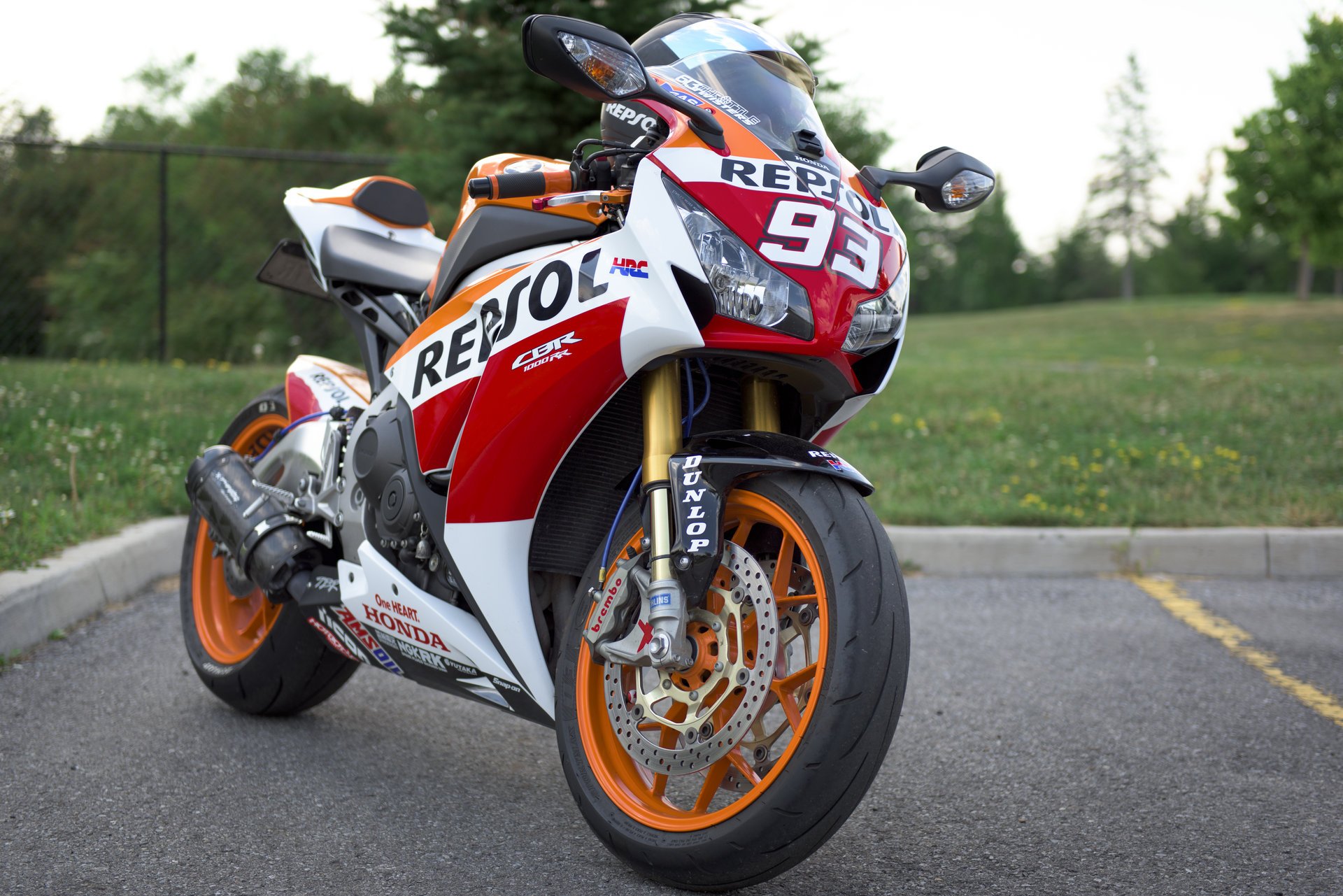 honda fahrrad supersport superbike